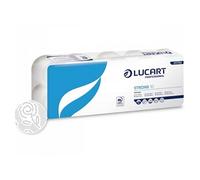 Papier toilette strong blanc rouleaux de 200 feuilles x 3 Colis de 120 Lucart Novatissue Sas