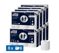 Papier toilette Tork Advanced T4 2 épaisseurs, lot de 48 rouleaux