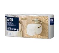 Papier toilette triple épaisseur Tork Extra Soft - 56 rouleaux de 155 feuilles