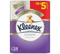 Papier toilette trois plis coussiné,24 rouleaux