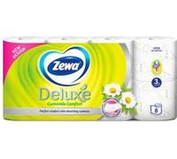 Papier toilette ZEWA Deluxe Aqua Tube Camomile3V 8pcs