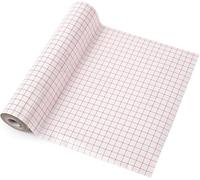 Papier Transfert pour Plotter - 30,5 cm x 5 m Feuille de transfert pour Cricut et Silhouette Cameo, Vynile adhésif Cricut, Idéal pour décorations de fête, tasses, fenêtres et autocollants
