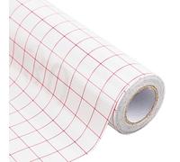 Papier Transfert pour Plotter - 30,5 cm x 5 m Feuille de transfert pour Cricut et Silhouette Cameo, Vynile adhésif Cricut, Idéal pour décorations de fête, tasses, fenêtres et autocollants