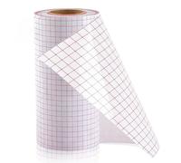 Papier Transfert pour Plotteur, 30.5 x 1500 cm avec Grille D'alignement Claire, Film de Transfert pour Cricut, Silhouette Cameo Pour, Ldéal Pour Tasses, Fenêtres et Autocollants