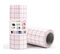 Papier Transfert pour Vinyle Adhesif, 30 x 457,2 cm Papier Transfert Vinyle for Cricut, Silhouette Cameo, für Décorations de Fête, Gobelets, Fenêtres et Autocollants