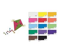 Papier transparent - BAKER ROSS - 700 x 1 m - 42 g/m² - Couleur orange - 20 rouleaux