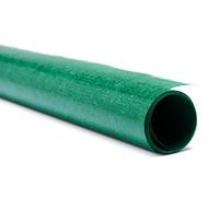 Papier transparent vert foncé.