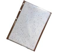 papier vélin pour scrapbooking, Lot de 100 feuilles de papier calque translucide A5, papier de soie, 210 x 140 mm(Colorful Dot White)