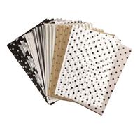 papier vélin pour scrapbooking, Lot de 100 feuilles de papier calque translucide A5, papier de soie, 210 x 140 mm(Black White Dot Mix)