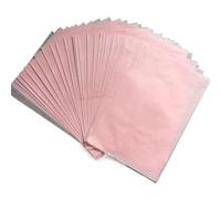 papier vélin pour scrapbooking, Lot de 100 feuilles de papier calque translucide A5, papier de soie, 210 x 140 mm(Solid Light Pink)