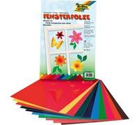 Film pour fenêtres auto-adhésif folia, 10 feuilles 23 x 33 cm multicolore TU