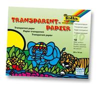 Papier vitrail transparent coloris assortis 10 feuilles de 20 x 14 cm 42g