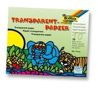 Papier vitrail transparent coloris assortis 10 feuilles de 20 x 14 cm 42g