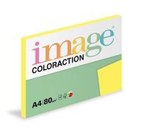 Papier xérographique A4 Coloraction 80 g, jaune moyen canari, 100 flles