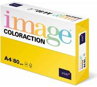 Papier xérographique A4 Coloraction 80 g, jaune moyen canari, 500 feuilles