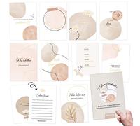 Papierdrachen 32 cartes d'affirmation avec des déclarations positives - Cartes de pleine conscience avec boîte cadeau | Cartes de motivation - Gérer le stress avec des cartes d'amour-propre - Idée