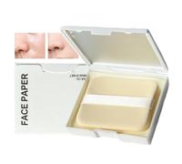 Papiers Absorbants Visage Avec Houppette Absorbante Huile Soin De La Peau