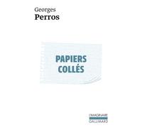 Papiers collés - Georges Perros - Gallimard - broché - Poésie