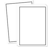 Papiers De Deuil De Gustav 30x Papier De Deuil Din A4 Motif : Bord De Deuil Noir Papeterie De Deuil 297 X 210 Mm Papier De Condoléances 90 G/M² Papiers De Deuil De Gustav Neuser