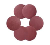 Papiers de sable, 10 pièces 5 pouces 125mm disques abrasifs grain 60-2000 crochet et boucle brun rougeâtre(Grits 240)