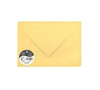 PAPIERS MARBRÉS, Paquet de 20 enveloppes Pollen 162x229mm 120g/m2 - Chamois marbré