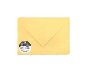 PAPIERS MARBRÉS, Paquet de 20 enveloppes Pollen 162x229mm 120g/m2 - Chamois marbré
