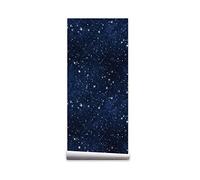 Papiers Peints Ciel Étoilé Bleu Papier Peint Adhesif Mural Salon Papier Adhesif pour Meuble Papier Peint Intissé Facile à Peler Papier Adhésif Décoratif Cuisine 40x100cm