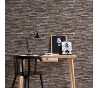 Papiers Peints En Ardoise En Pierre Naturelle 10M A.S. CREATION (9142-17) NEUF