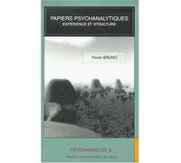 Papiers psychanalytiques. - Pierre Bruno - Presses Universitaires Du Midi - broché - Livre