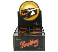 PAPIERS SMOKING ROLLS DE LUXE 4mt x 44mm x24 rotoli