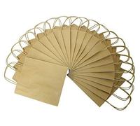 folia 22410 - Papiertüten aus Kraftpapier, Geschenktüten, 20 Stück, 24 x 12 x 31