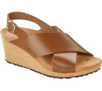 Papillio Birkenstock SAMIRA RING-BUCKLE Cuir Sandales tendance, Ginger Brown, 37 EU Étroit