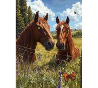 Papillon 5D Peinture Diamant Painting Fleur DIY Diamond Painting Adulte, Diamond Canevas Kit Complet Adulte, Loisir Creatif Kit Cristal Débutants, Décoration Murale Maison, Cadeau 130x100cm, Model 151