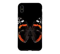 Papillon Amiral Rouge Volant Faune Nature Papillon Coque pour iPhone XS Max