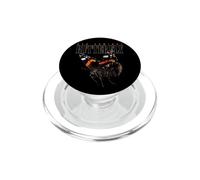 Papillon Amiral Rouge Volant Faune Nature Papillon PopSockets PopGrip pour MagSafe