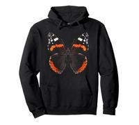 Papillon Amiral Rouge Volant Faune Nature Papillon Sweat à Capuche