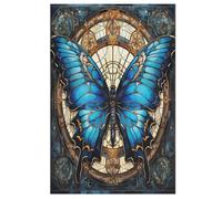 Papillon Animal - Puzzle en Bois Adulte 1000 P - Challenge Puzzles - Adultes Et EnfFourmis À Partir De 12 Ans 78×53cm
