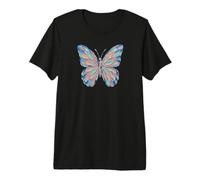 Papillon Artistique T-Shirt Haut de Gamme