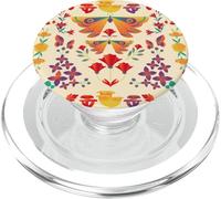 Papillon Beige Scandi Fleur Ethnique Mignon Automne Mélange PopSockets PopGrip pour MagSafe