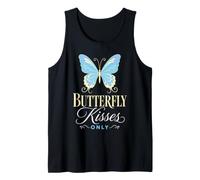 Papillon Bleu - Baiser dInsecte - T-Shirt Débardeur