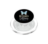 Papillon Bleu - Baiser dInsecte - T-Shirt PopSockets PopGrip pour MagSafe