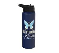 Papillon Bleu - Baiser dInsecte - T-Shirt Stainless Steel Insulated Water Bottle