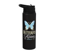 Papillon Bleu - Baiser dInsecte - T-Shirt Stainless Steel Insulated Water Bottle