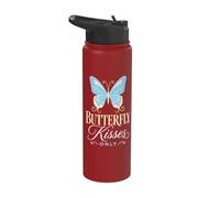Papillon Bleu - Baiser dInsecte - T-Shirt Stainless Steel Insulated Water Bottle