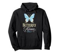 Papillon Bleu - Baiser dInsecte - T-Shirt Sweat à Capuche
