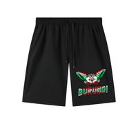 Papillon Burundi Drapeau Burundais Homme Short De Bain Été Watershort Etanche Short De Plage S
