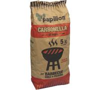 PAPILLON Charbon de Bois Charbon Bois Végétal 5 KG Barbecue Grille Code CARB5