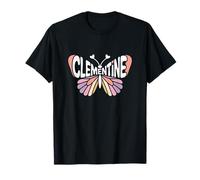 Papillon clémentine - Personnalisé Mignon nom Word Art T-Shirt