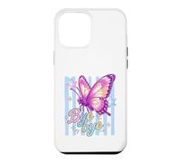 Papillon coloré Bye Bye Whimsical Esthétique Coque pour iPhone 12 Pro Max