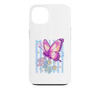 Papillon coloré Bye Bye Whimsical Esthétique Coque pour iPhone 13